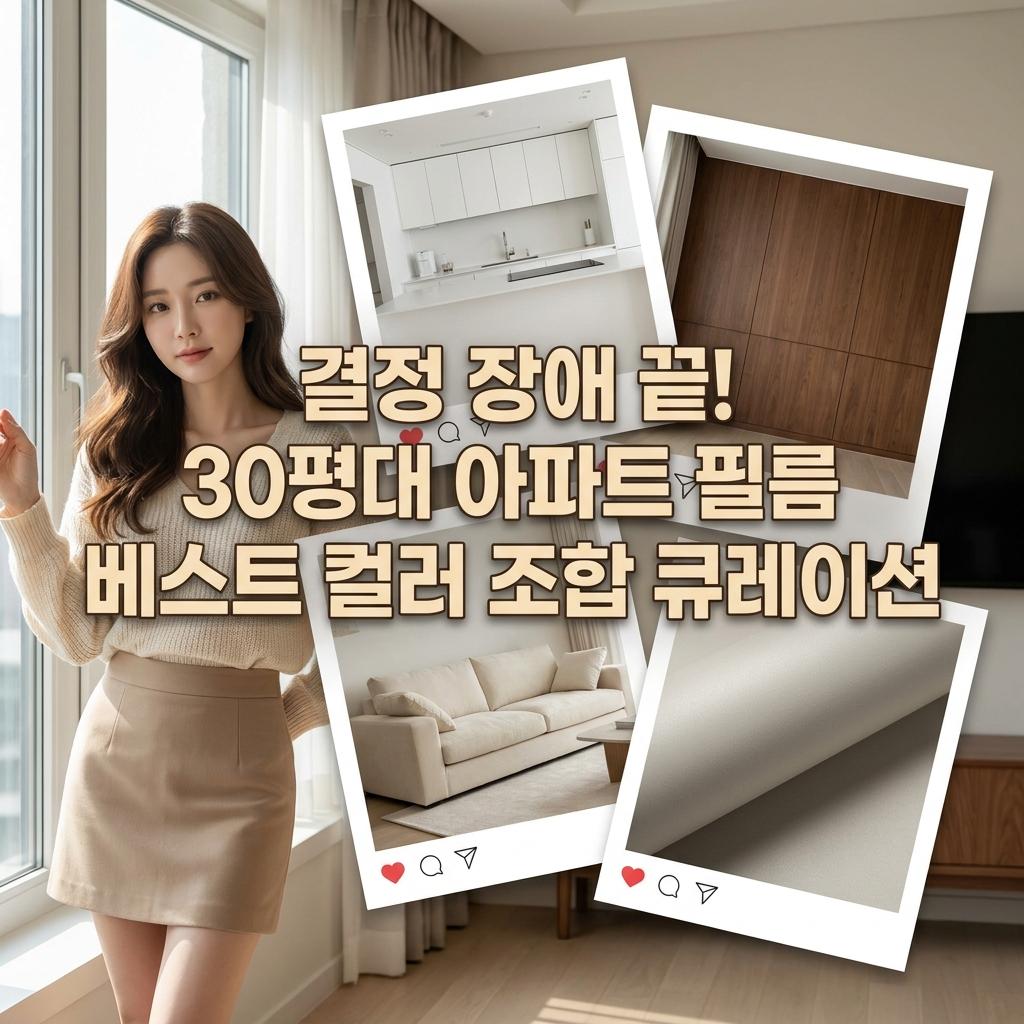 아파트 인테리어 필름 추천 30평대 솔직 후기 장단점 비교 및 비용 공개 가이드