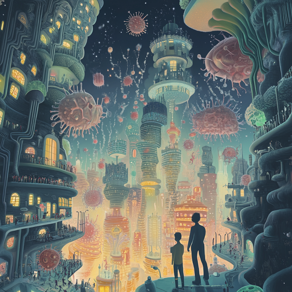 인간과 공존하는 미생물