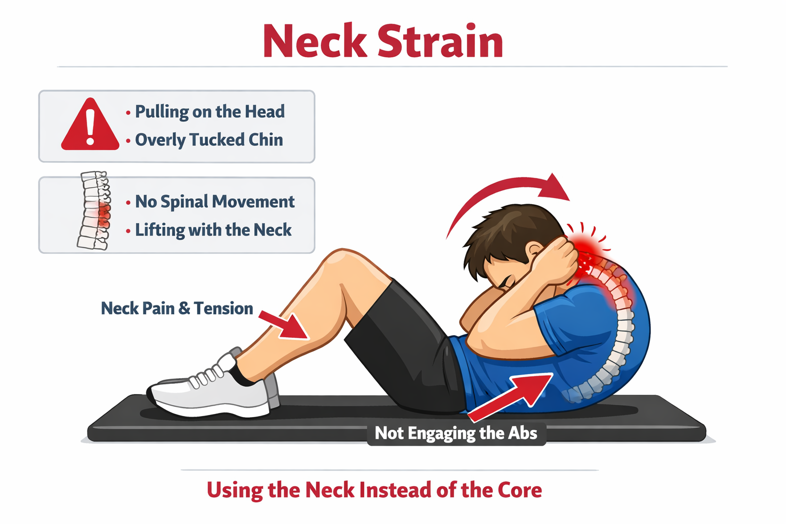 복근 수축 허리 안정성 코어 협응 복근 운동 허리 통증 원인