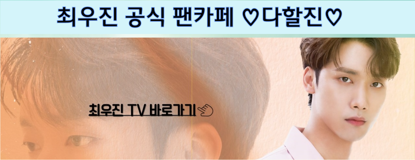 최우진 팬카페