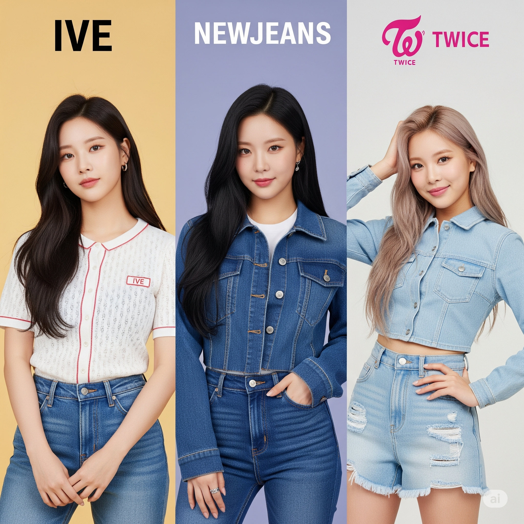 아이브, 뉴진스, 트와이스