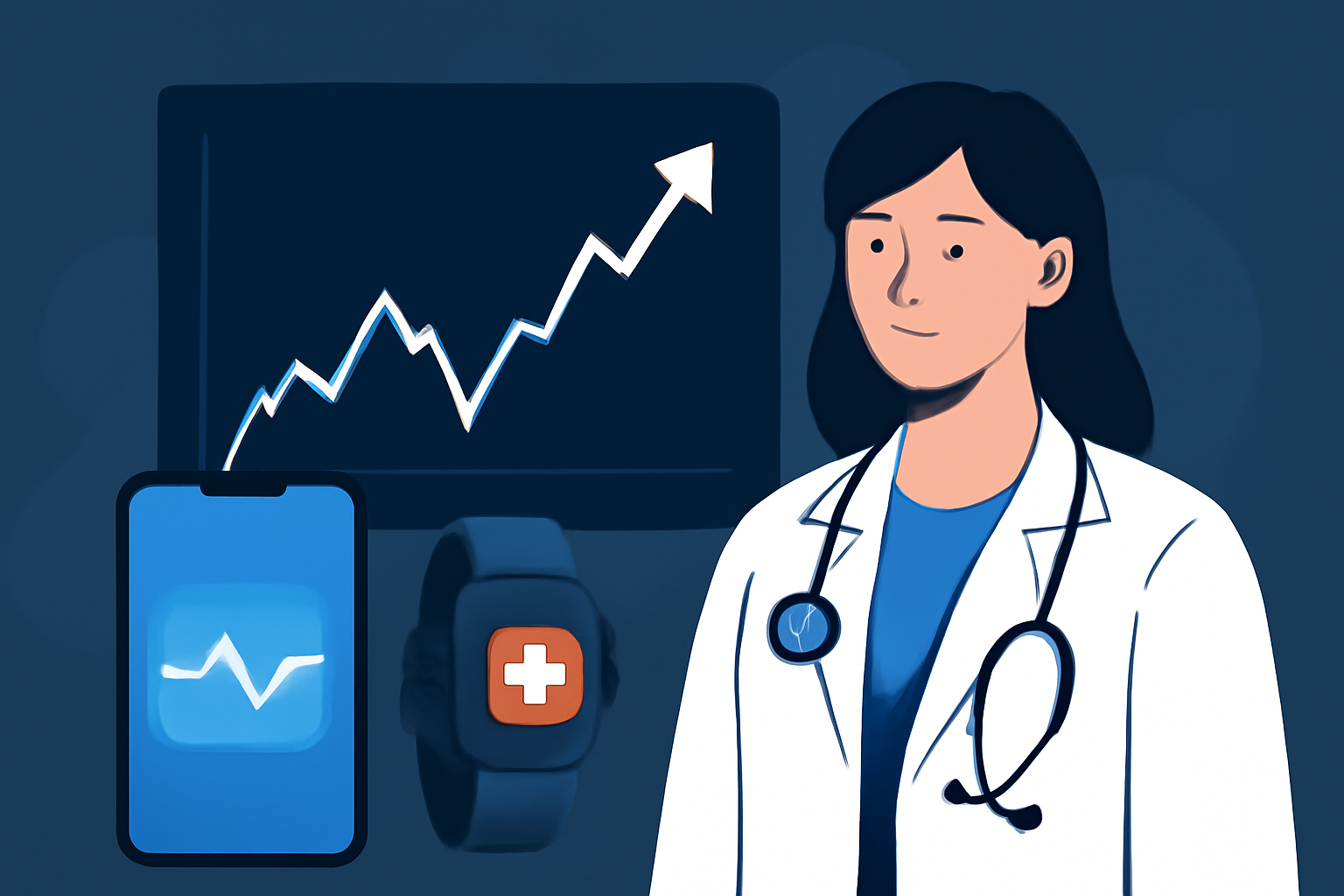 모바일 헬스 네트워크 솔루션스(MNDR) 주식 전망｜AI 원격의료 기업의 미래 가치 완전 분석 관련 사진