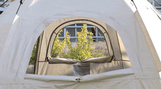 자외선 차단 텐트 추천, 로티캠프 실버 코팅의 강력한 차광력 분석