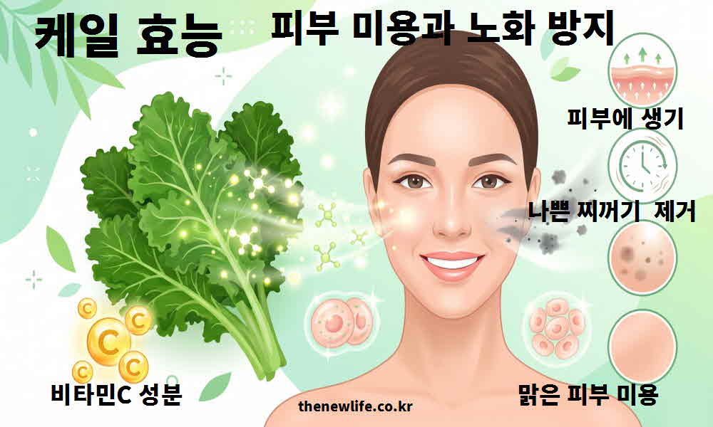 케일 효능 피부 미용 노화 방지