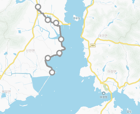 전남 강진군 명소 가볼만한곳 걷기좋은 둘레길 남파랑길 83, 84코스