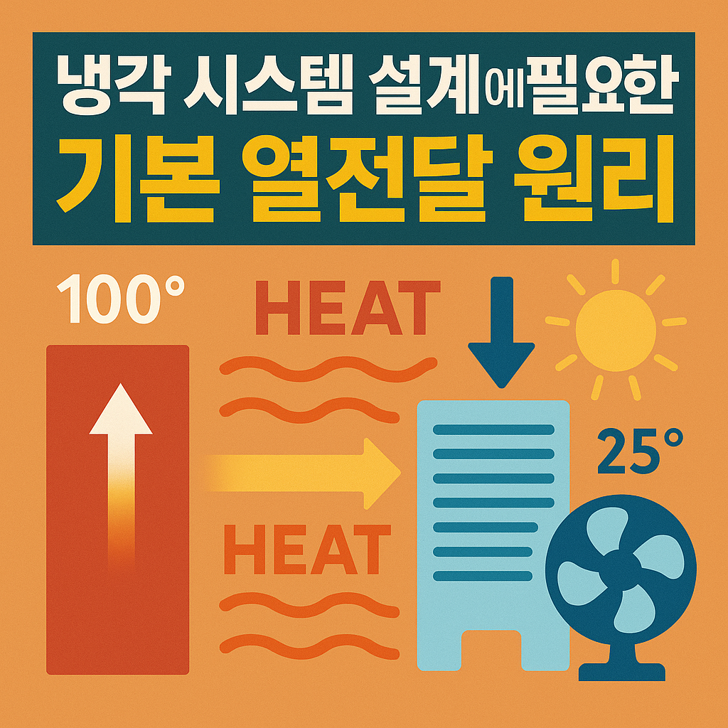 냉각 시스템 설계에 필요한 기본 열전달 원리