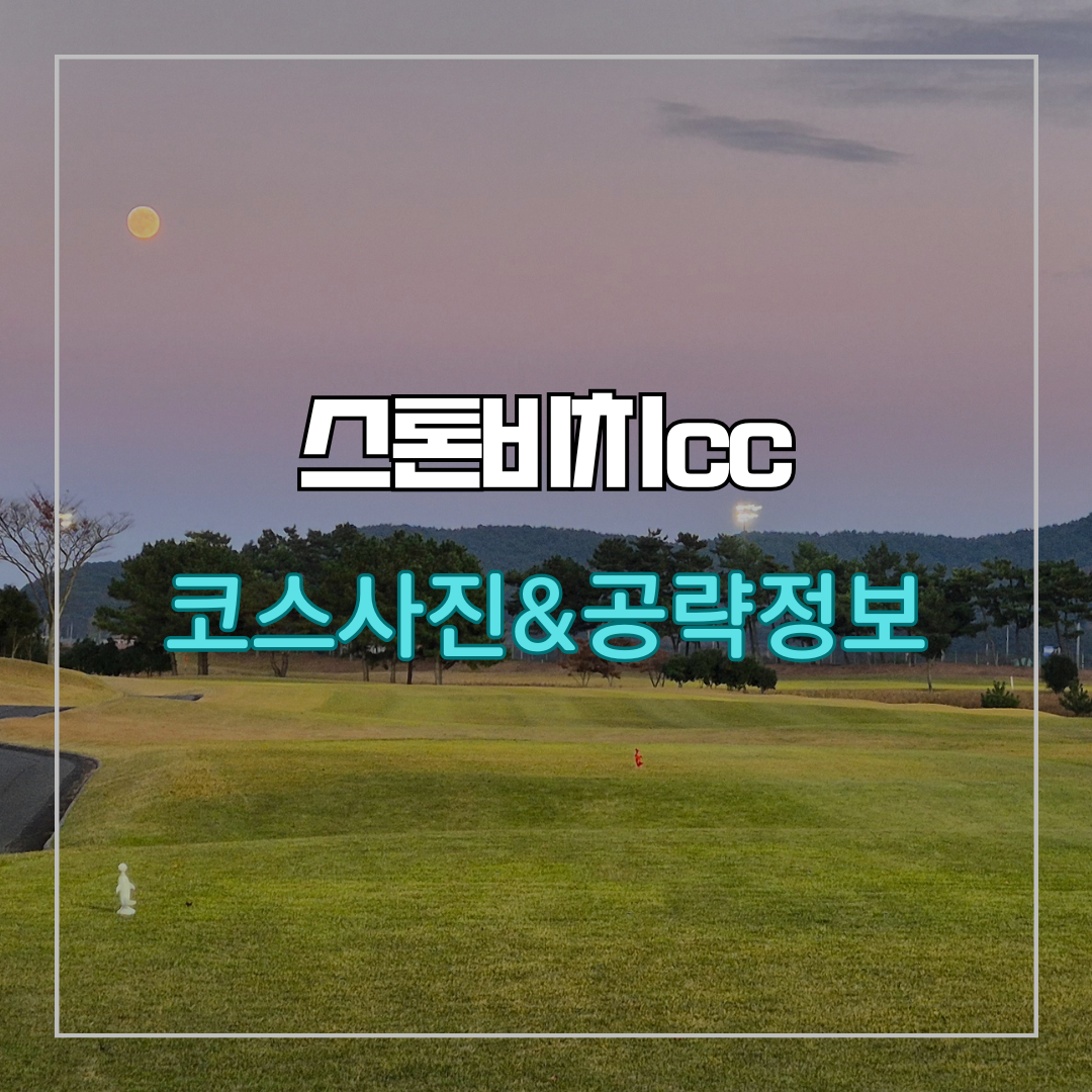 스톤비치cc 스톤-비치 코스 사진 및 공략 정보