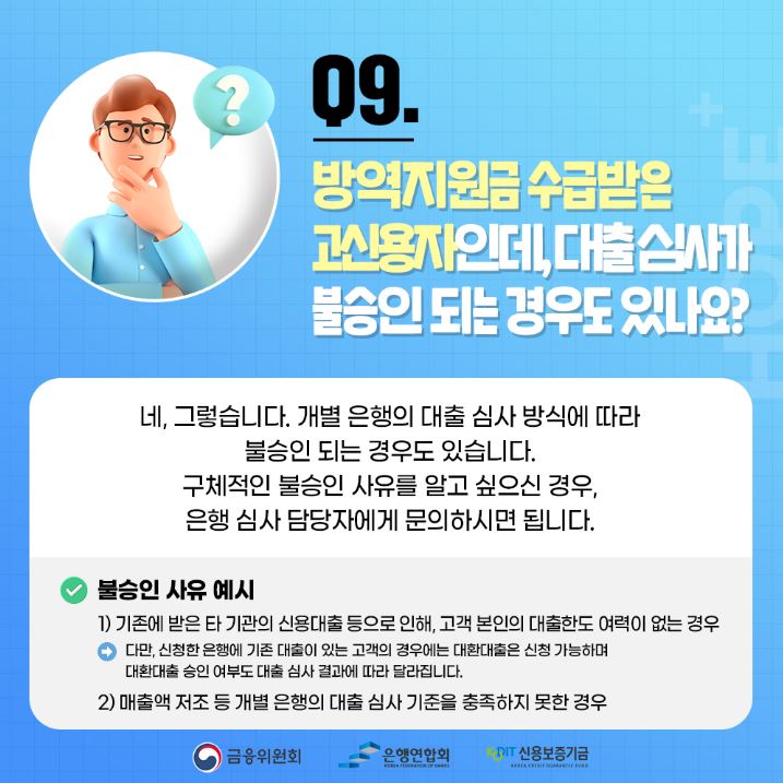 희망플러스 신용대출 주의사항