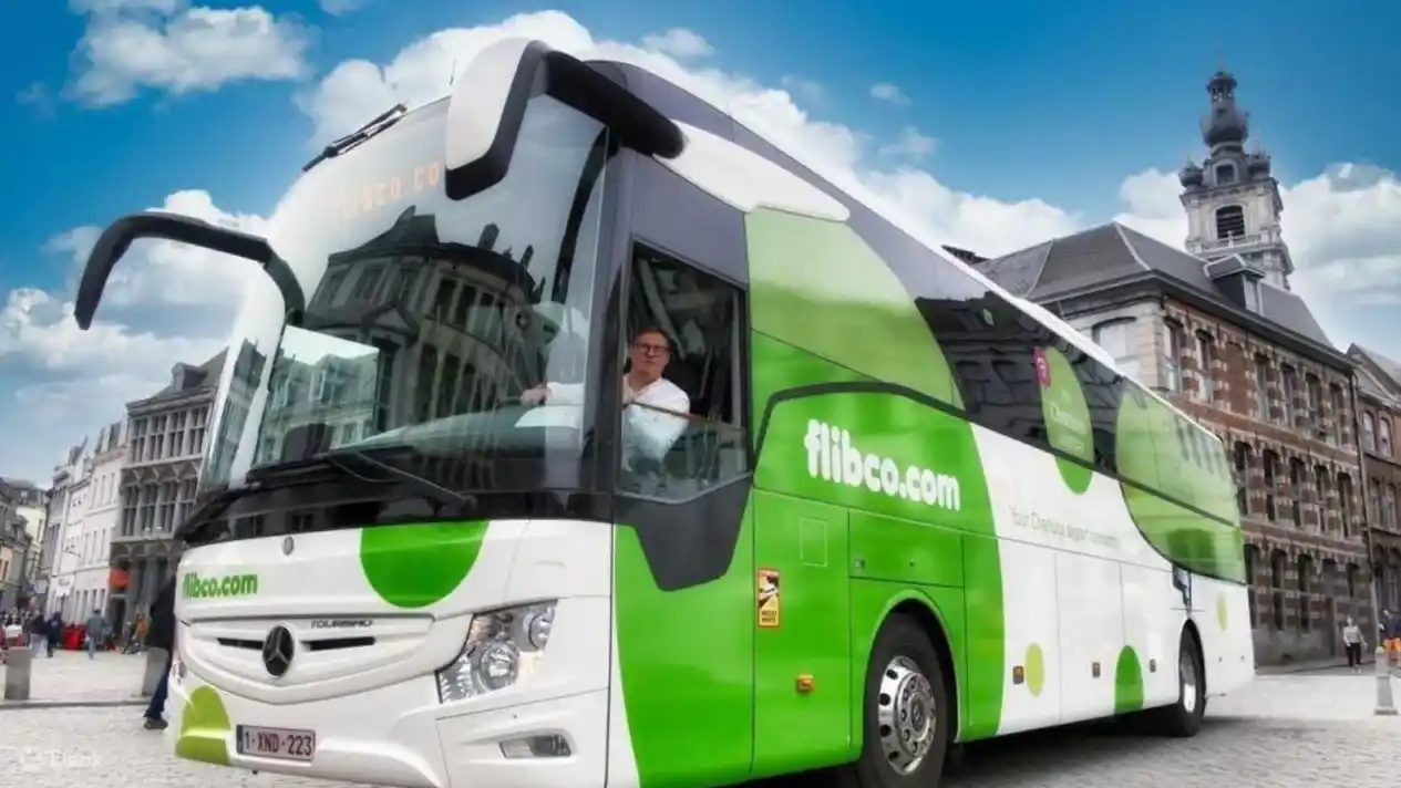 샤를루아 공항에서 브뤼셀 직행 셔틀 버스 벨기에