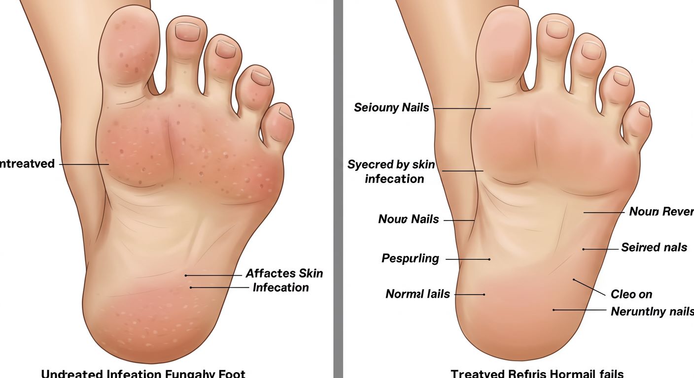 무좀은 민간요법으로 안 돼요! 피부과에서 알려준 진짜 치료법