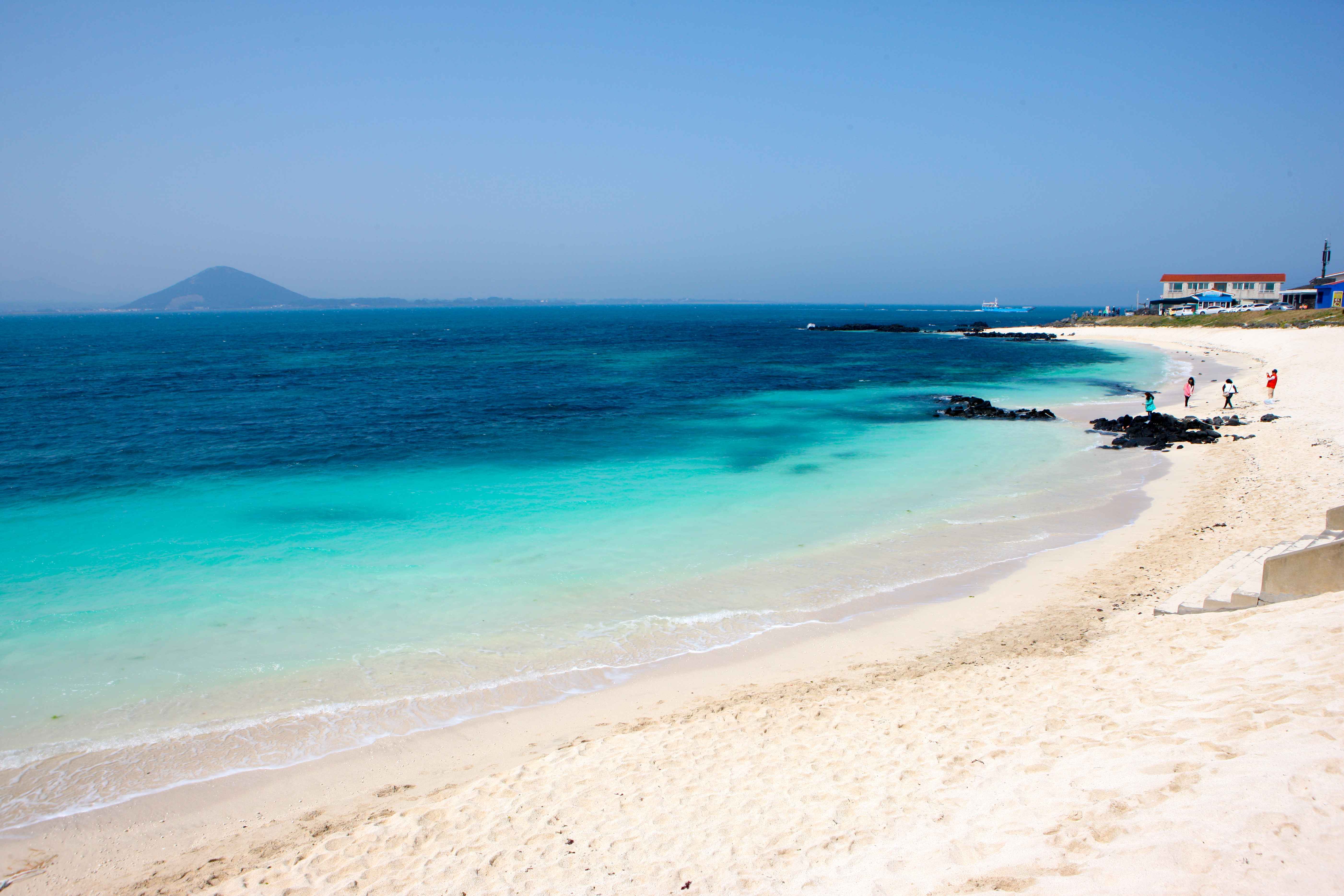 제주 우도 서빈백사해수욕장 사진