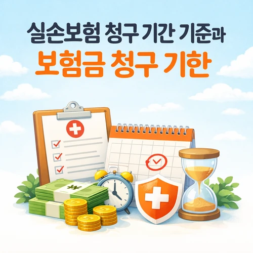 실손보험 청구 기간 기준과 보험금 청구 기한 썸네일