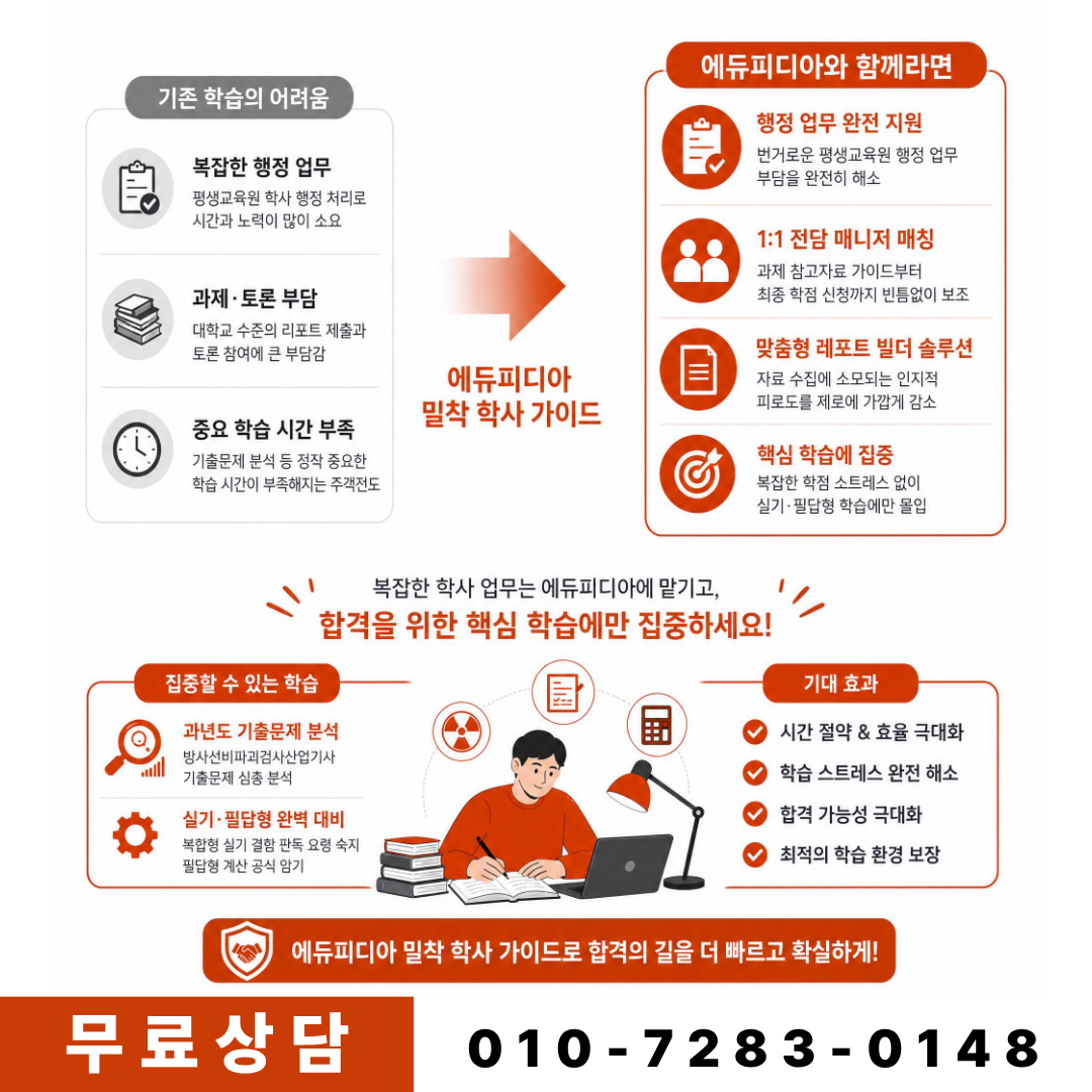 학점은행제 방사선비파괴검사 자격요건 에듀피디아로 갖추기