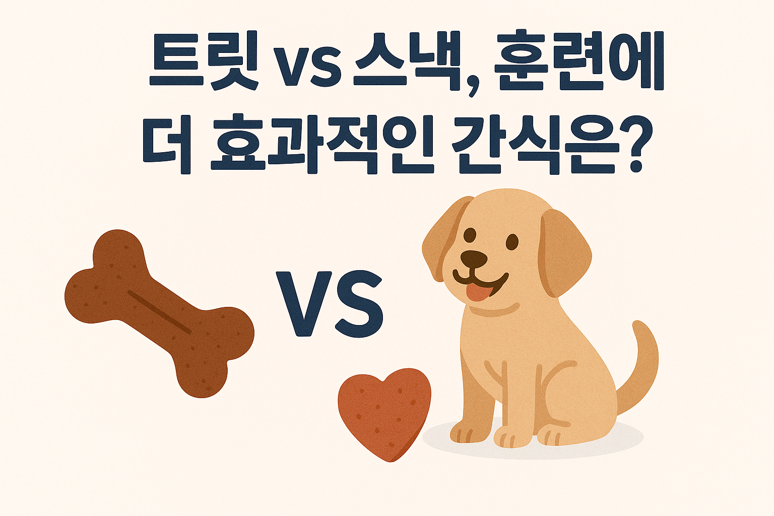 트릿, 스낵 훈련에 효과적인 간식은? 이미지