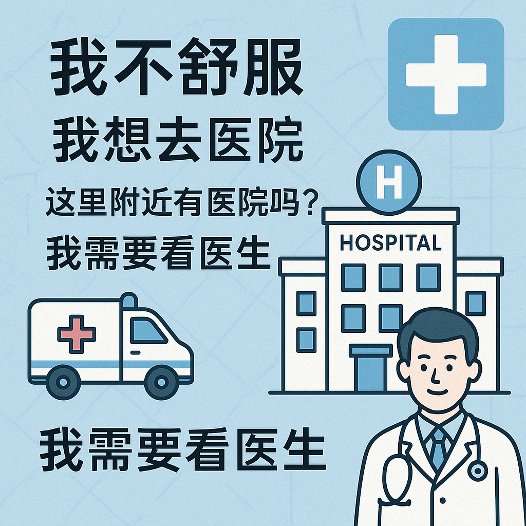 병원 관련 한국어 중국어 대조