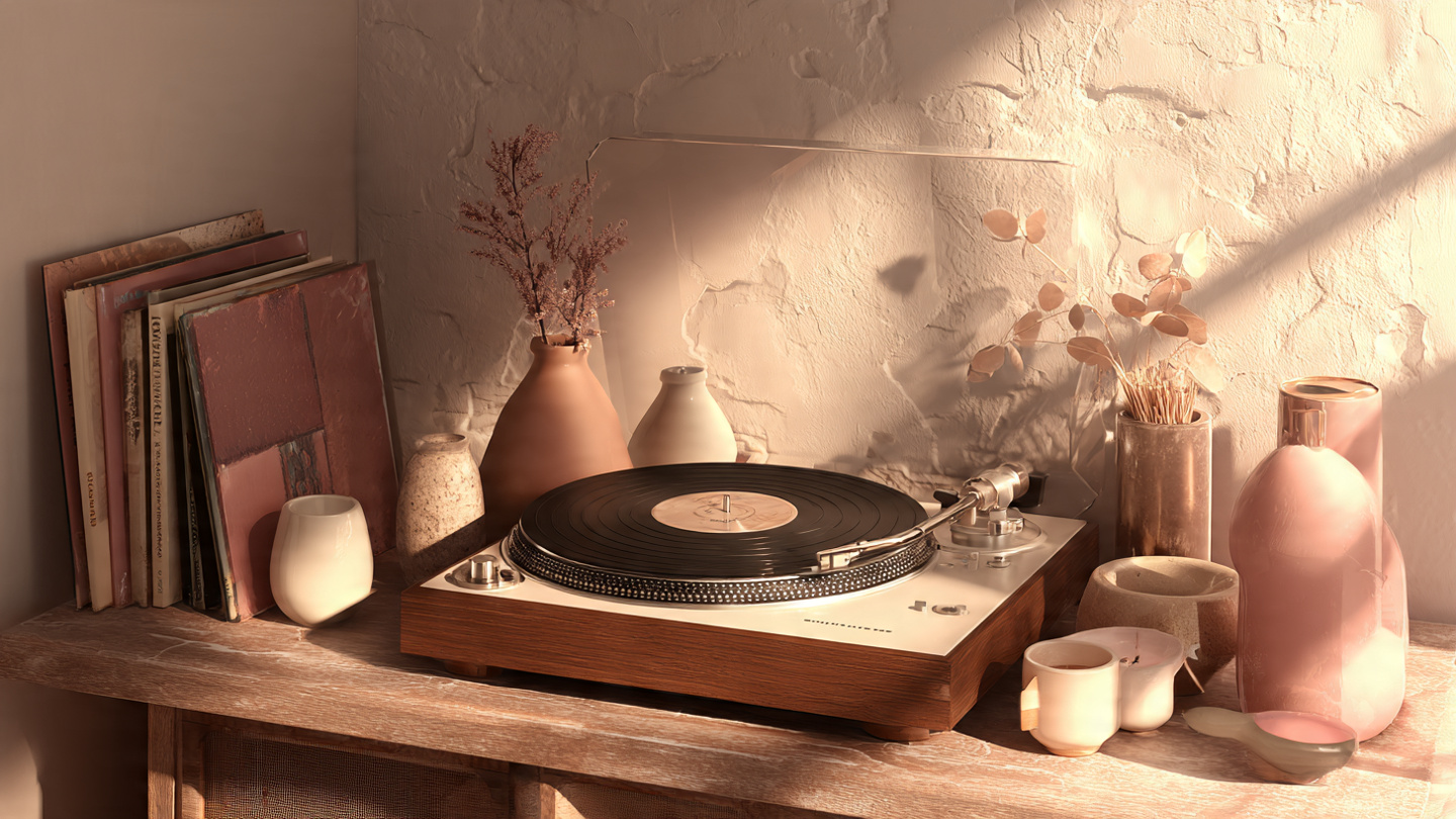 거실 한 켠 레코드 코너, LP 감성 인테리어