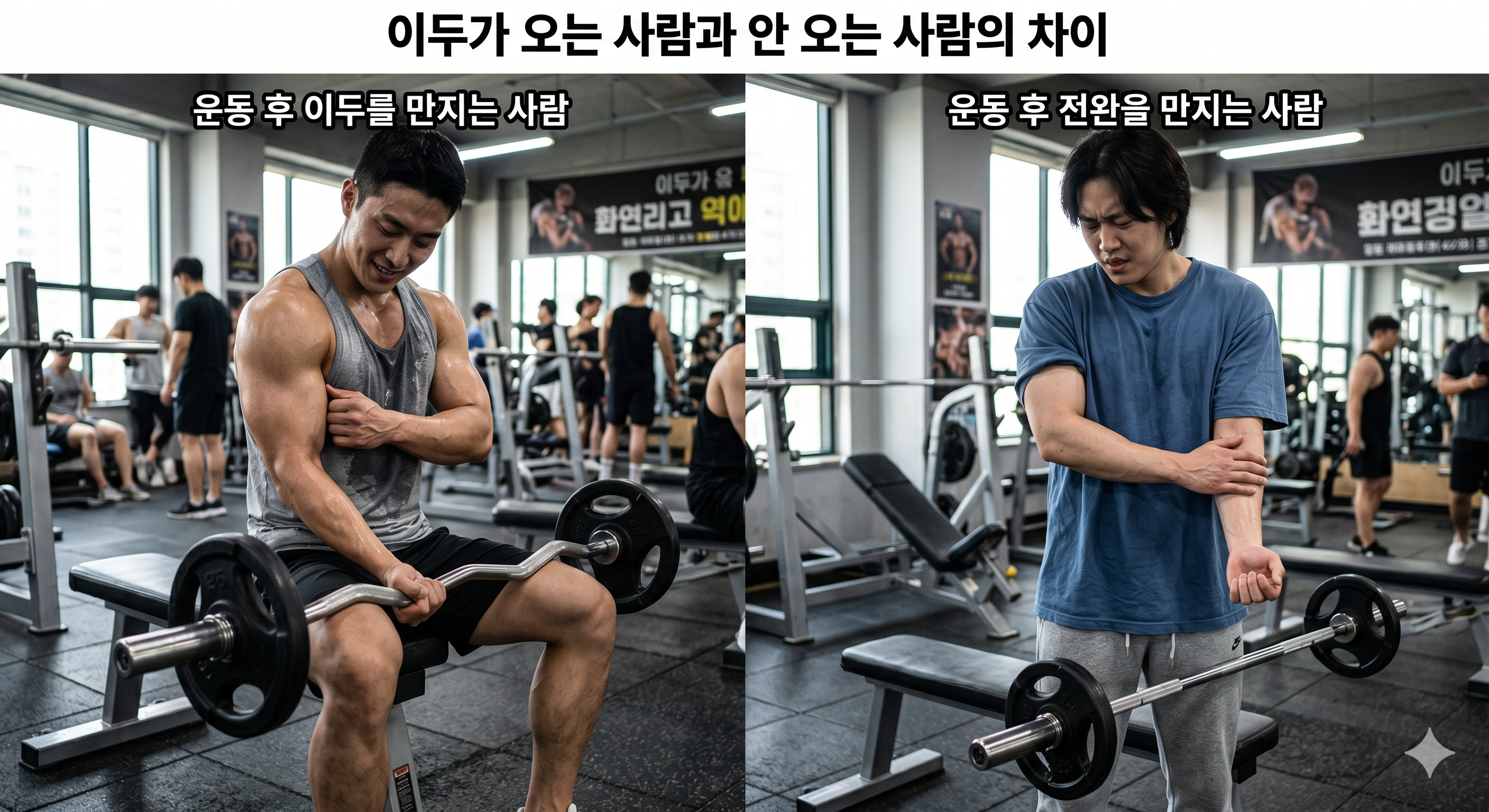 이두가 오는 사람과 안 오는 사람의 차이