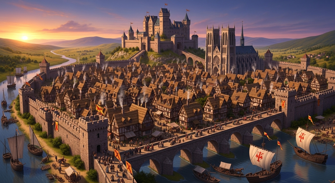 도시 규모별 상비군이 달랐다.