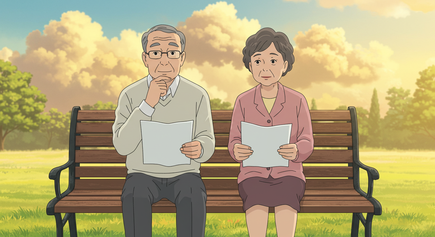 암보험 필요성을 고민하는 60대 부부