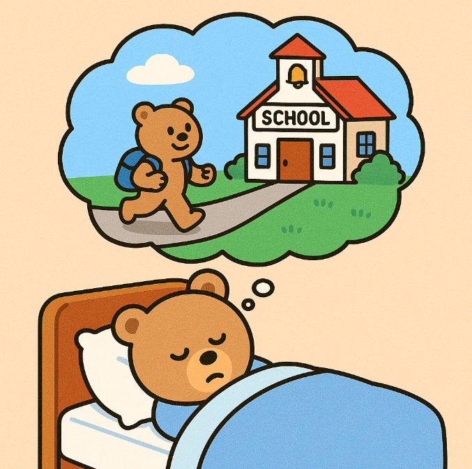 학교에 가는 꿈