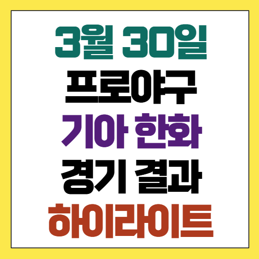 기아 하이라이트