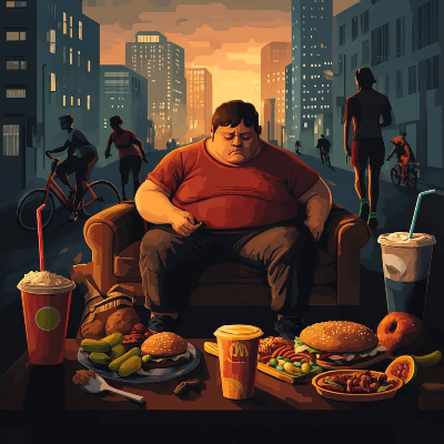 현대인의 건강 위협 비만