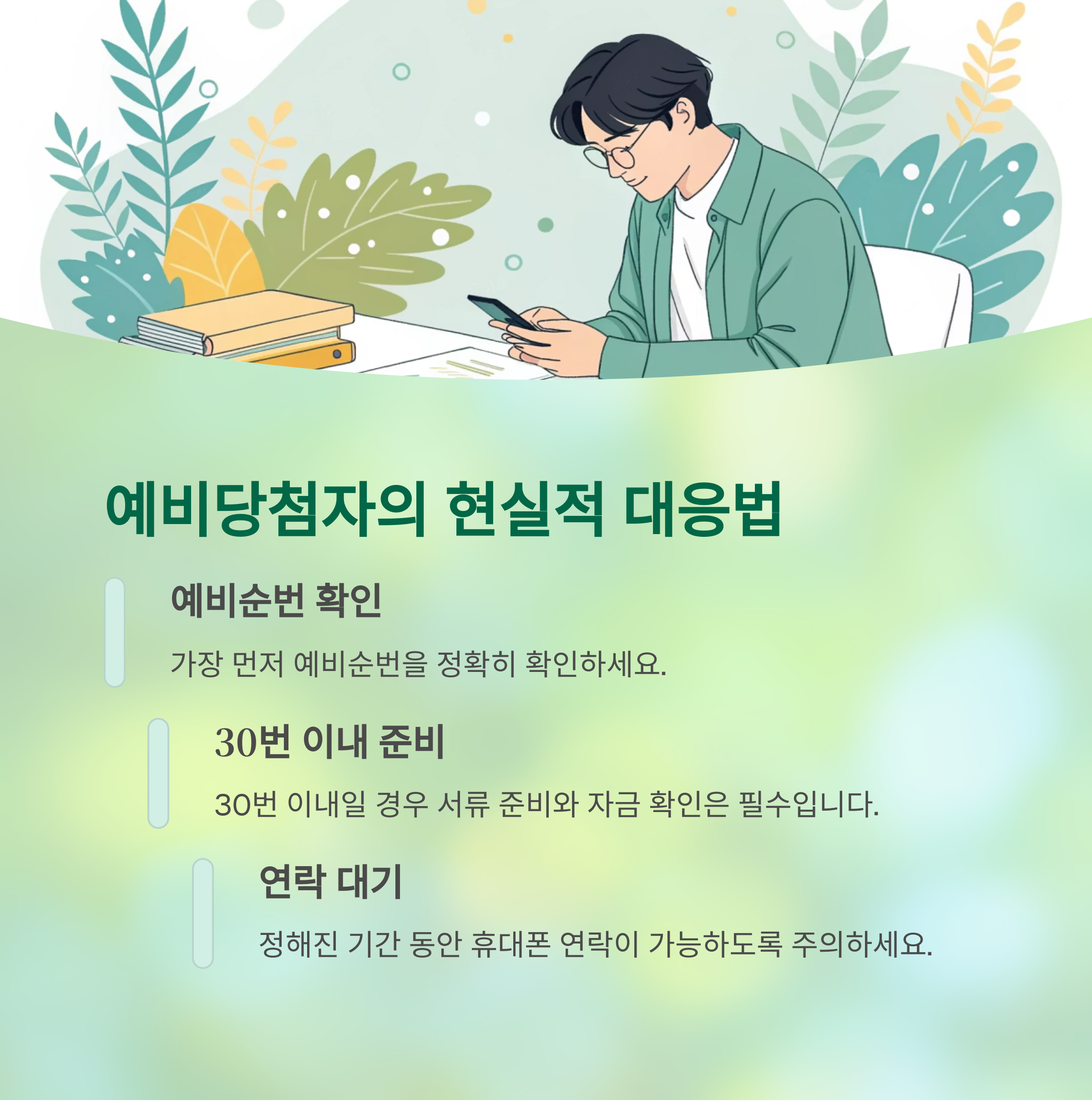 예비당첨자계약