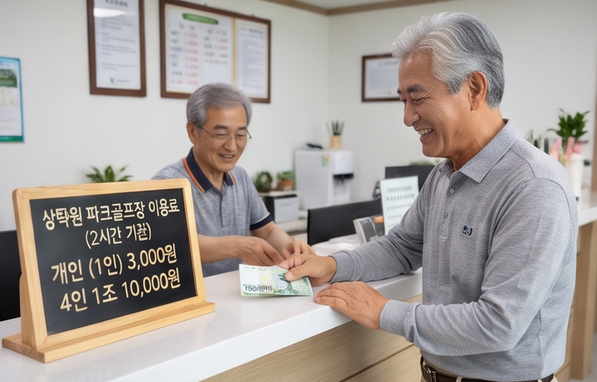 65세 이상 진주시민 전용 6홀 구장, 진주 상락원파크골프장 이용방법 핵심정리 (위치, 코스, 이용시간, 요금, 예약꿀팁, 주차 등)