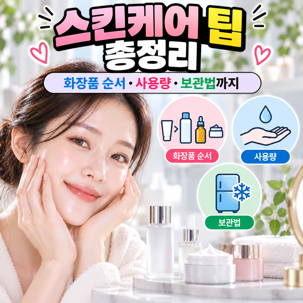 스킨케어 팁