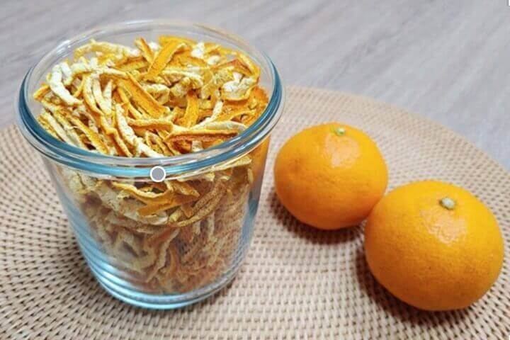 천식에 좋은 차 - 귤 껍질차