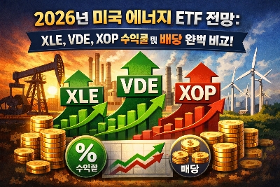 2026년 미국 에너지 ETF 전망: XLE, VDE, XOP 수익률 및 배당 완벽 비교