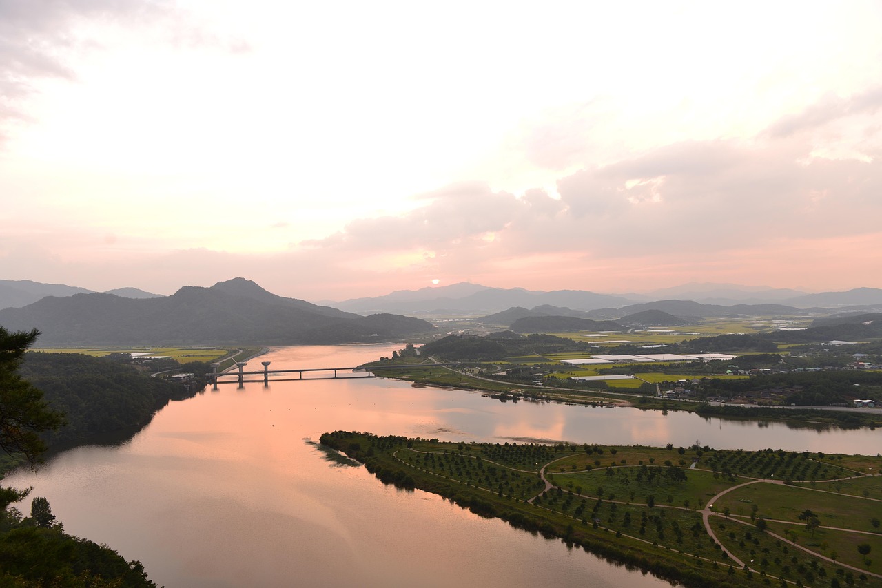 경북 상주 경천대 전경