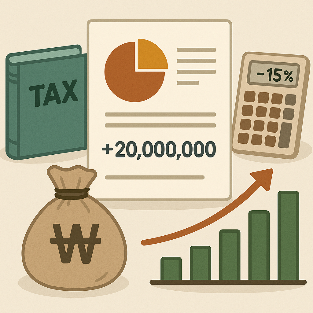 배당소득 분리과세 완벽정리｜2,000만원 기준&middot;세율&middot;절세전략까지 한눈에! 관련 사진