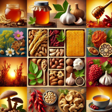 면역력 높이는 한국 자연식품 관련 사진