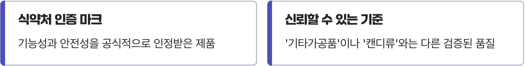 ‘건강기능식품’ 마크, 확인하셨나요?