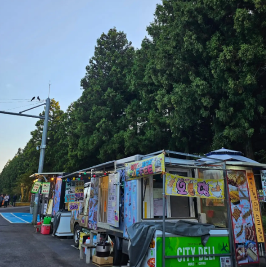 사려니숲길 푸드트럭