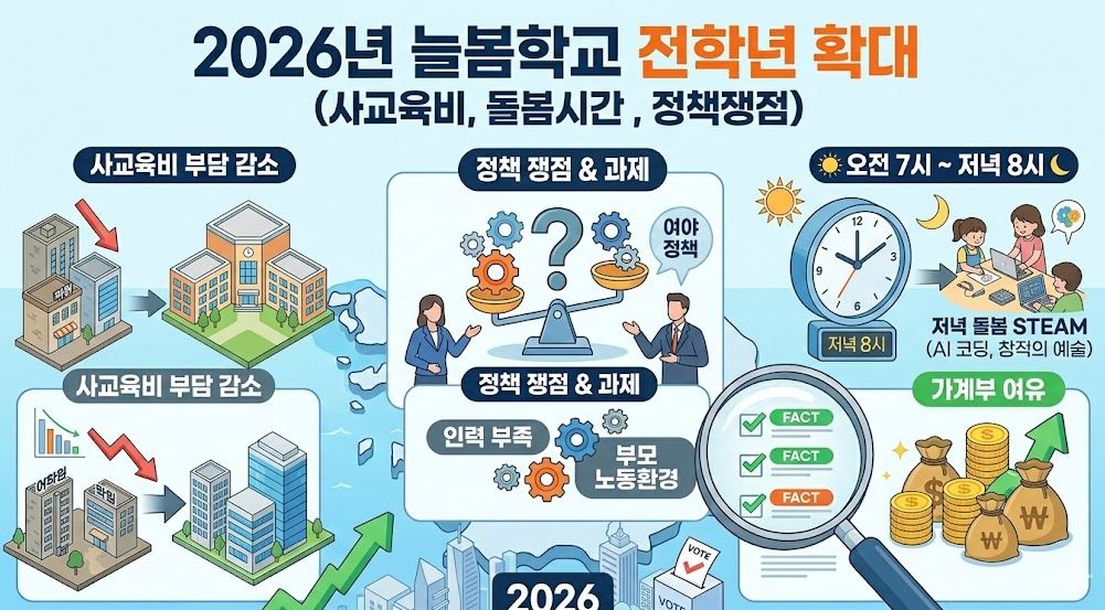 2026 늘봄학교 전학년 확대 관련 포스팅 썸네일 사진