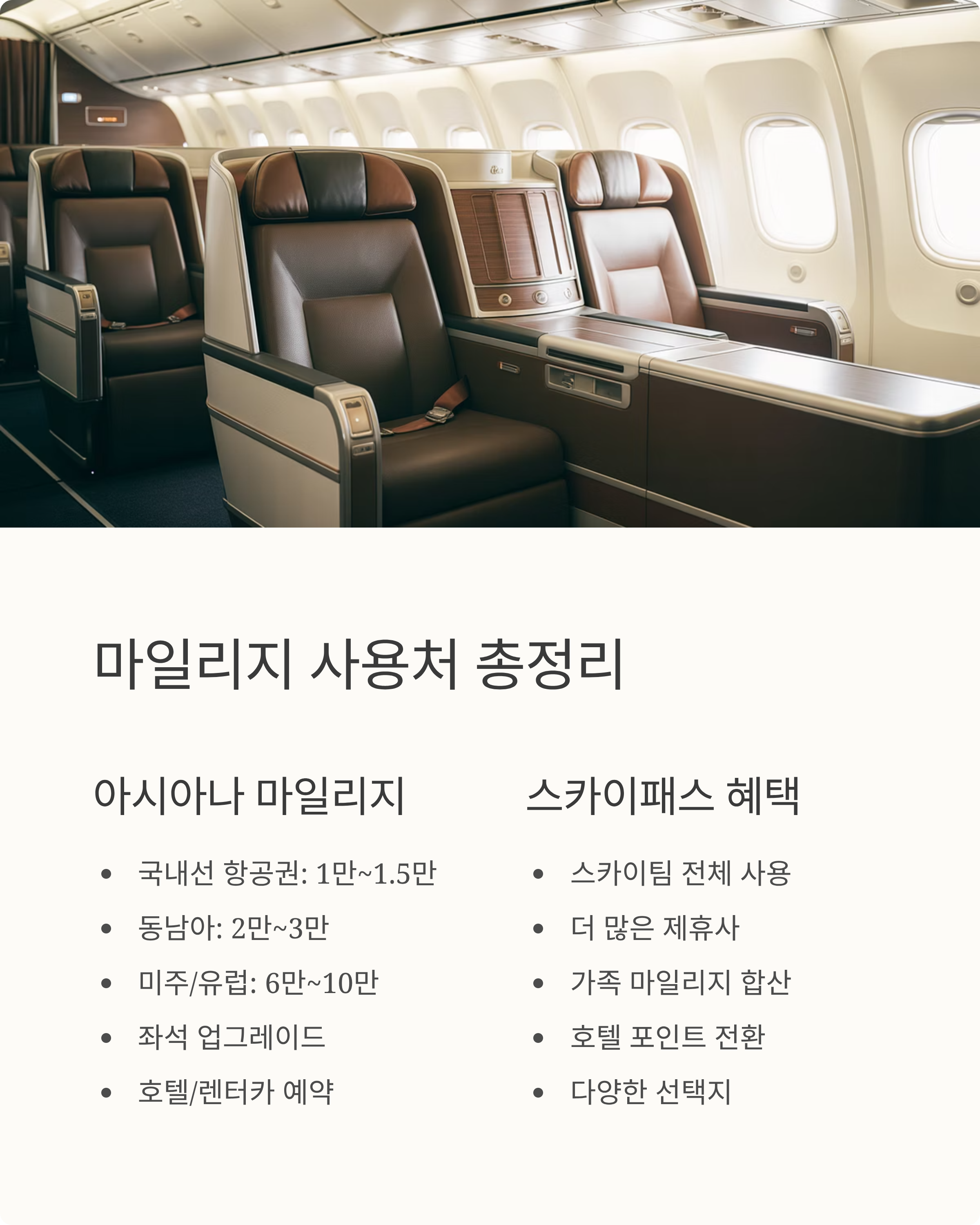 아시아나 마일리지전환