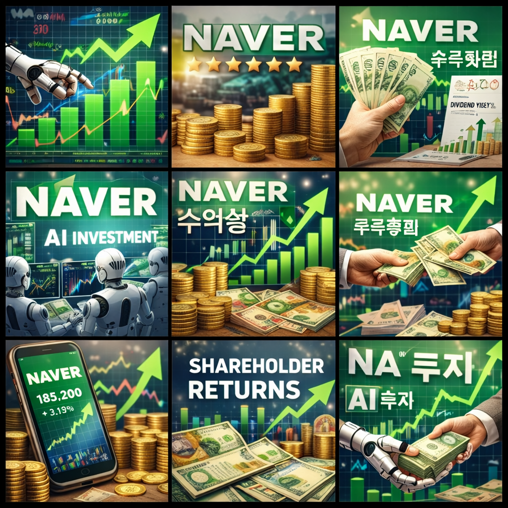 네이버 주가 (AI투자, 수익성, 주주환원)