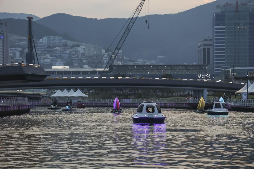 부산항 축제 불꽃놀이 주차장