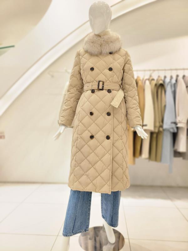 씨씨콜렉트 구스퀼팅롱패딩 E214PSG193