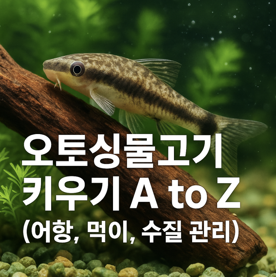 비파물고기 키우기 A to Z (어항, 먹이, 수질 관리)