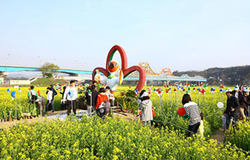 창녕 낙동강 유채꽃 축제