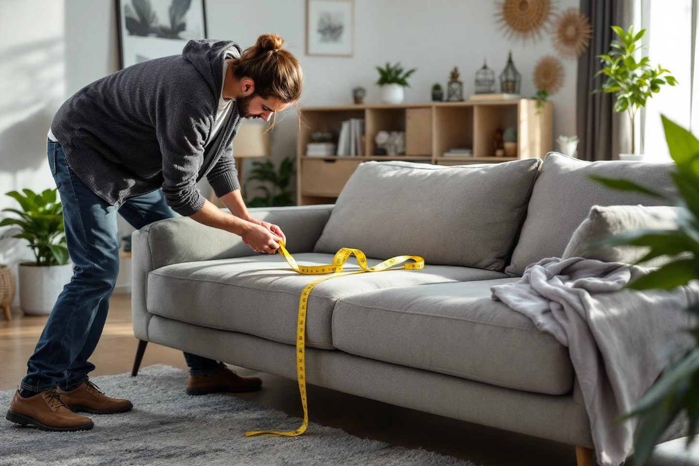 쇼파사이즈측정