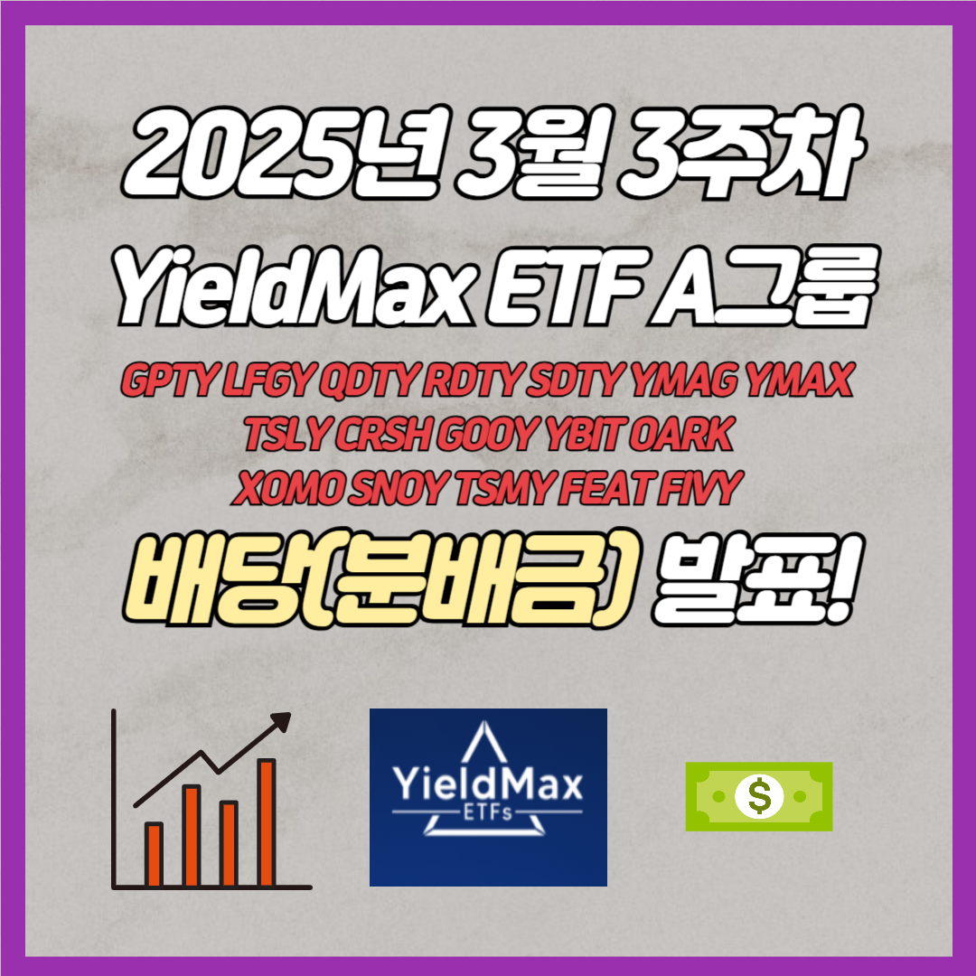 일드맥스 3월 2주차 A그룹 배당
