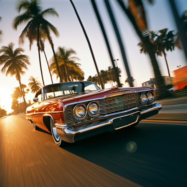 AI그림 - 자동차 배경