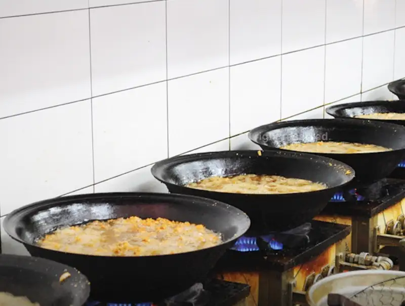 만석닭강정-본점-가마솥튀김기