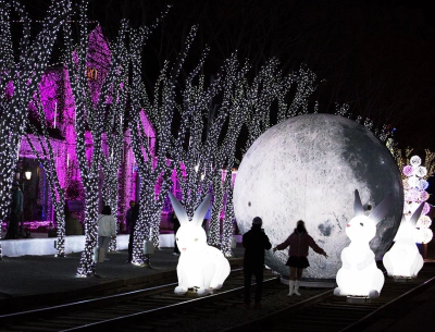 청도 프로방스 산타마을 빛축제 가족 여행지 추천