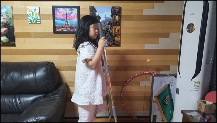 은지가-스텝퍼-위에-올라간-사진