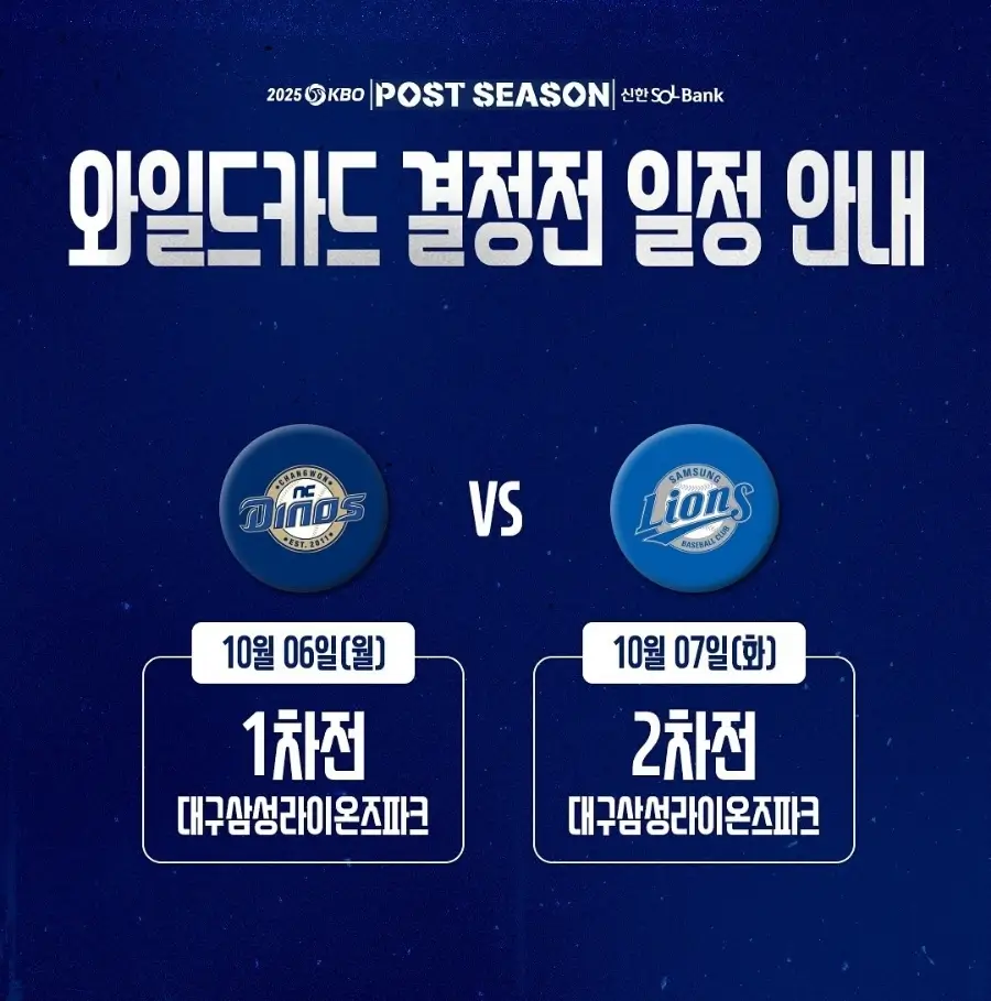 와일드카드 일정